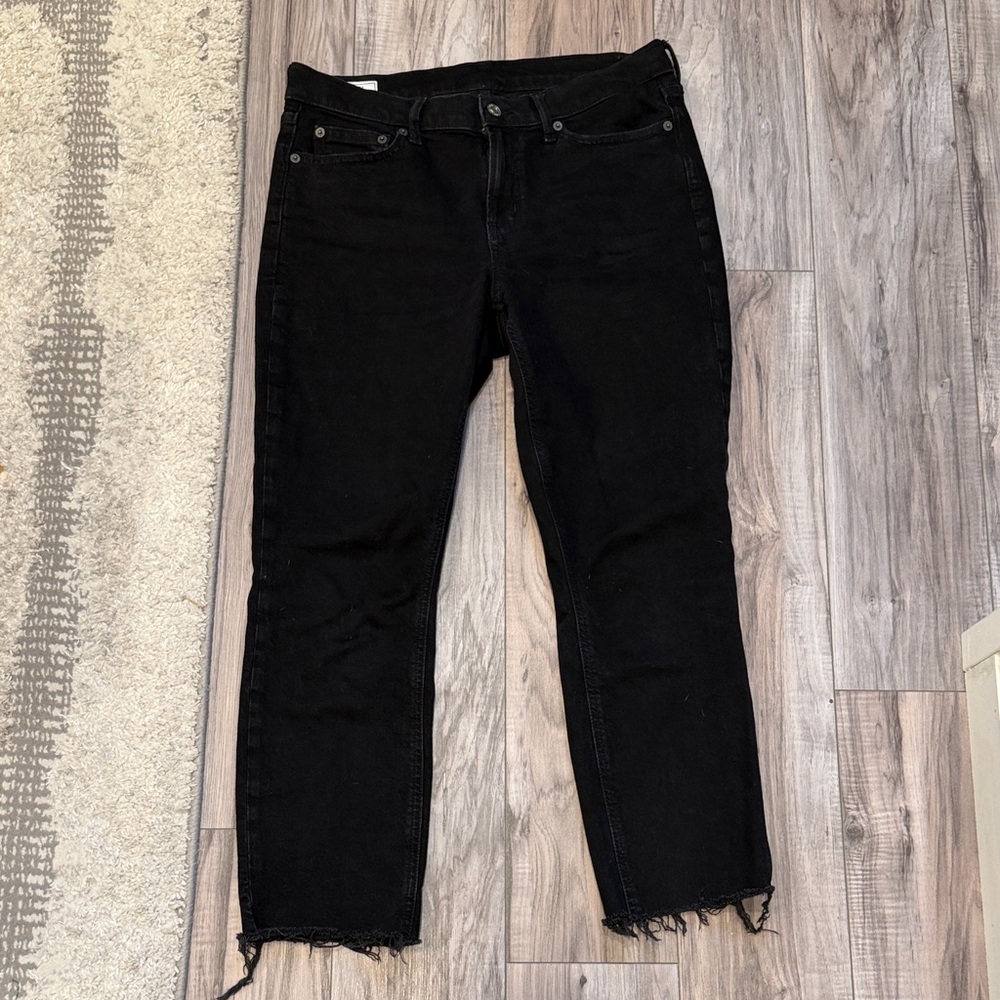GAP Black Vintage Slim Mid Rise Jeans